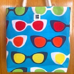NEW Estee Lauder Lisa Perry Sunglasses Tote Beach Bag & Sunglasses Case Set